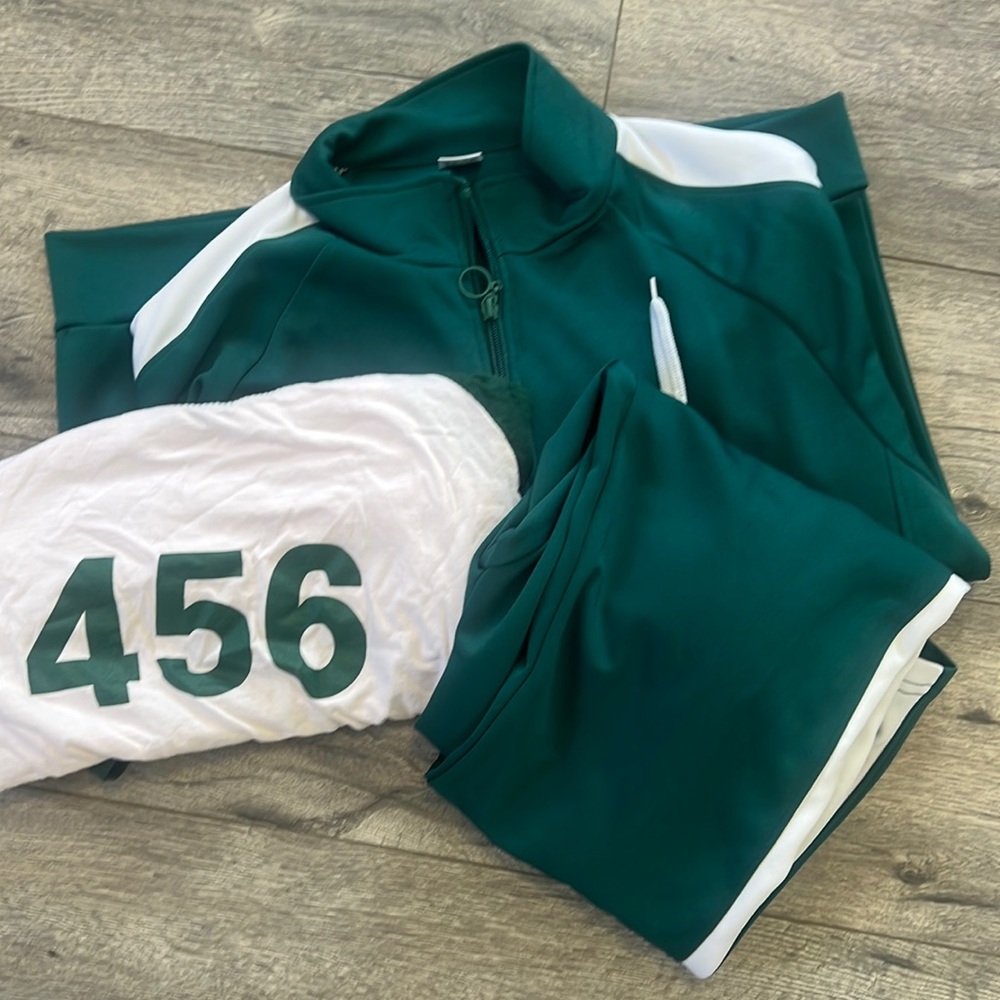Squid game track suit set